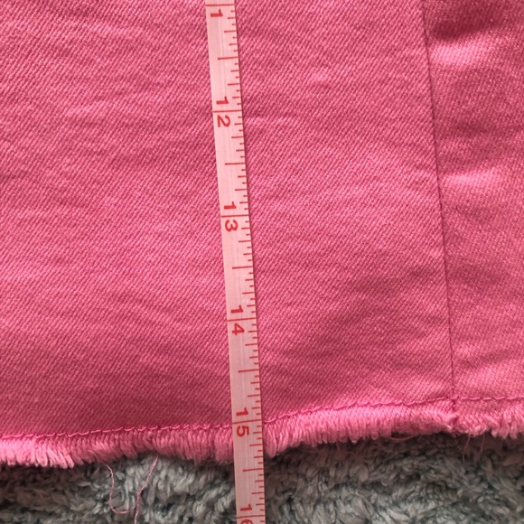 PINK DENIM SKIRT JEAN SKIRT TOMMY HILFIGER ELLE WOODS MEAN GIRLS VIBES - Picture 8 of 10